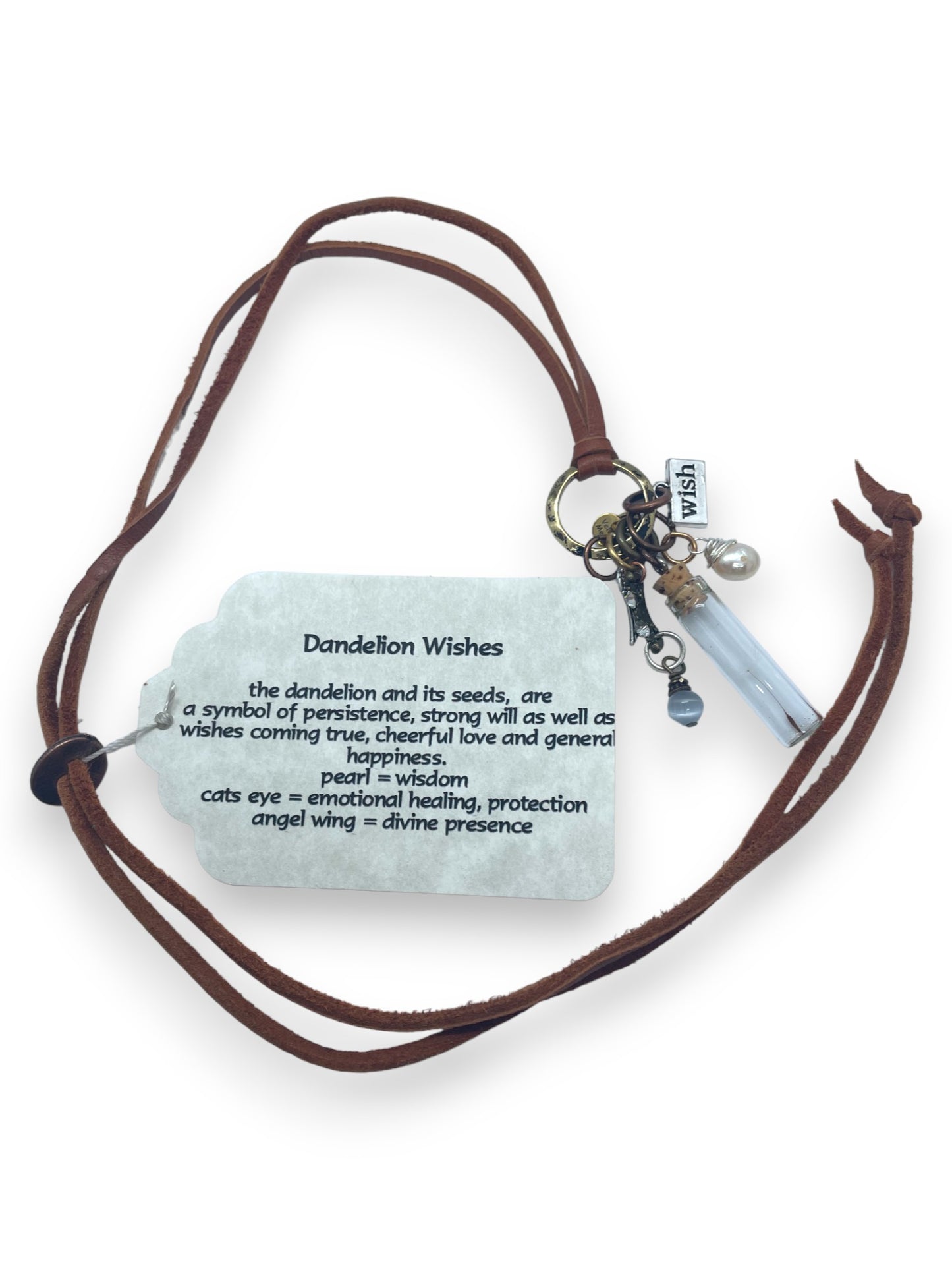 Dandelion Wish Necklace (3)